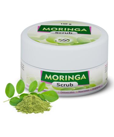 Moringa Facial Scrub | Natural Face Scrub| Rich for Skin Rejuvenation and Moisturizing | Gentle and Deep Cleansing Suitable for All Skin Types.