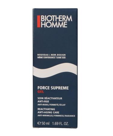 Biotherm Homme Force Supreme Total Reactor Anti-Aging Gel Care - 1.69oz | International Shipping Available - Buy Online on GoSupps.com