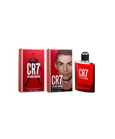Cristiano Ronaldo - CR7 - Eau de Toilette Spray For Men - Aromatic Woody Fragrance With Notes of Bergamot, Sandalwood and Musk - 1.7 oz Cedar,Cinnamon,Lavender,Sandalwood,Vanilla 1.7 Fl Oz (Pack of 1)