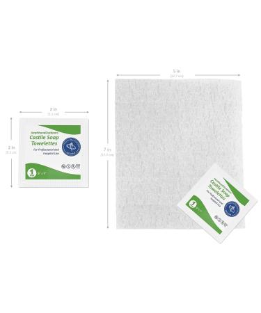 HAO Castile Soap Cleansing Towelettes 125 Count - Refreshing Scented Wipes - Buy Online on GoSupps.com