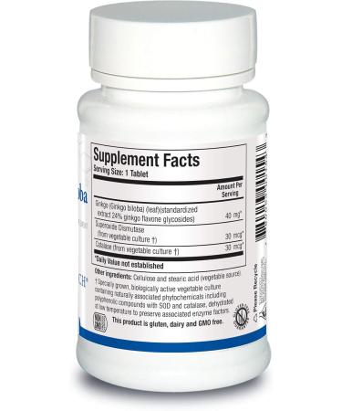 Biotics Research Ginkgo Biloba Standardized 24% Ginkgo Biloba Percent Extract Brain Supplement Nootropic Focus Energy Memory Healthy Aging. 60 Tablets - Buy Online on GoSupps.com