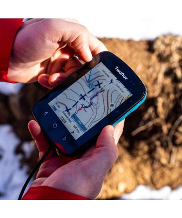 TwoNav Terra Outdoor GPS - 3.7 Widescreen for Hiking Mountain MTB & Navigation - Turquoise | Maps Included - Buy Online on GoSupps.com