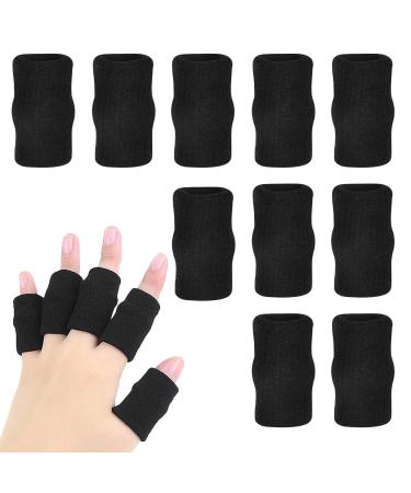 Tolenre 10 pieces finger protection finger protection elastic adjustable finger support finger brace compression support finger bandages finger cuffs for relief osteoarthritis finger loops - Buy Online on GoSupps.com