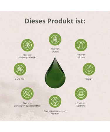 Liquid Chlorophyll Drops - Effective Nature | 50ml Alfalfa Extract | Preservative-Free Natural Supplement for Wellness - Buy Online on GoSupps.com