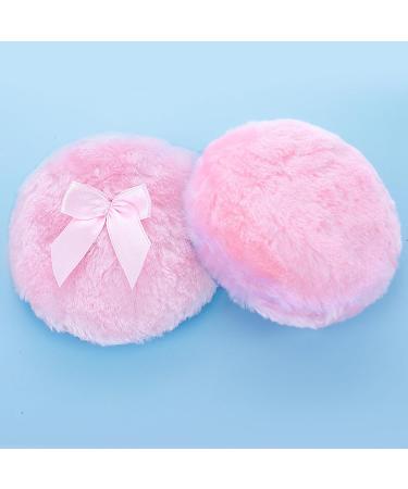 Buy WLLHYF 2 PCS Large Fluffy Powder Puff - 4 Inch Soft Velour Cosmetic Tool for Loose Powder Washable & Perfect for Wet/Dry Makeup - International Shipping Available - Buy Online on GoSupps.com