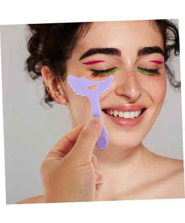 Ipetboom 3 pcs Silicone Multi-functional Makeup Stencils Eyeshadow Tool Eye Girl Aid Women for Eyeliner - Buy Online on GoSupps.com