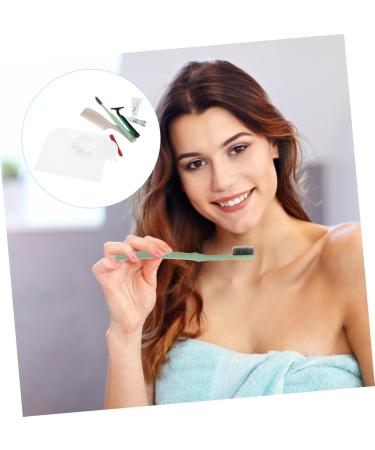 Buy Gatuida Disposable Dental Kit - Travel Toothbrush Soap & Cosmetics Bag - Perfect Cleaning Set for Daily Use - Buy Online on GoSupps.com