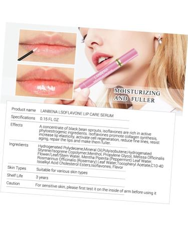 TOVINANNA 3pcs Lip Serum Lip Oil Clear Lip Gloss Lip Tint Lipgloss Lip Balm Lip Plumping Oil Lip Pomade Water - Buy Online on GoSupps.com