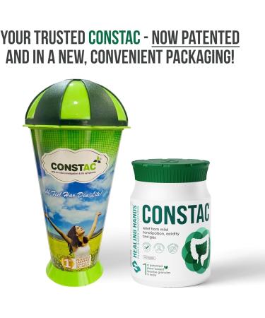 Constac_for Relief in Mild Constipation Acidity and Gas Plant Based Natural Constipation Solution Clinically Proven Herbal 100gm - Buy Online on GoSupps.com