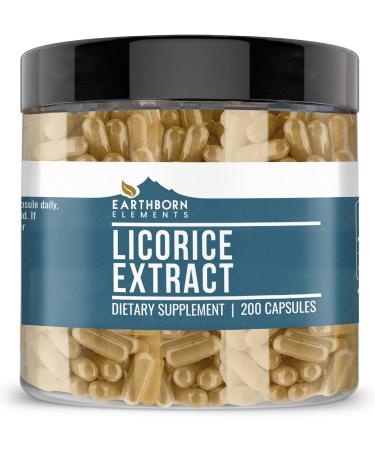 Earthborn Elements Turkey Rhubarb & Licorice Extract Capsules Bundle (200 Capsules) Pure & Undiluted No Additives - Buy Online on GoSupps.com