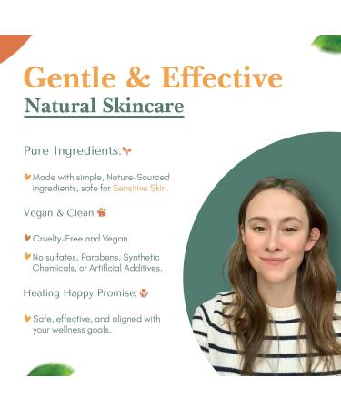 Healing Happy Method - Skin Care Set | 15ml Cleanser Toner and Moisturizer | Skincare Set Rejuvenates Skin Deeply Nourishes & Revitalizes | Beauty Gift Sets Face Care Set for Women 3 Piece Set - Buy Online on GoSupps.com