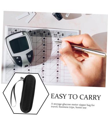 Clispeed EVA Storage Pocket Case for Oximeter & Blood Sugar Devices | Portable Diabetic Bag for Glucose Measurement - Buy Online on GoSupps.com