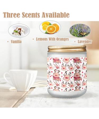 Buy Orange Lemon Scented Candles - Aromatherapy Jar | 7 oz Long-Lasting Gift Set for Women - Perfect for Birthdays & Christmas - Buy Online on GoSupps.com