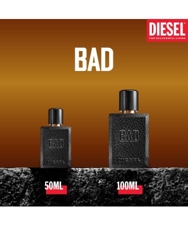 Diesel Bad 2 PC Men's Fragrance Gift Set Includes 1.1 Fl Oz Eau de Toilette + 1.7 Fl Oz Shower Gel - Buy Online on GoSupps.com