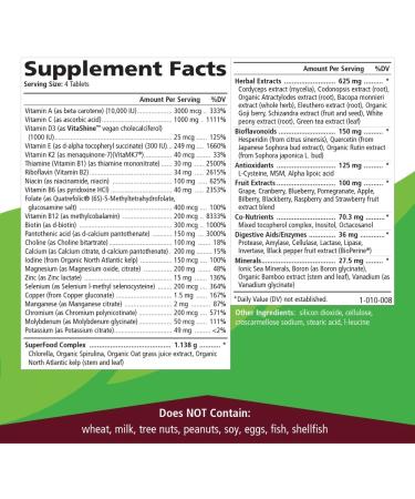 Pure Essence LifeEssence - 120 Tablets for Optimal Health & Wellness - Buy Online on GoSupps.com