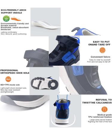 Orthopedic Arch Support Sneakers for Kids | Blue 11.5 Little Kid | Foot Varus/Valgus Correction - Buy Online on GoSupps.com