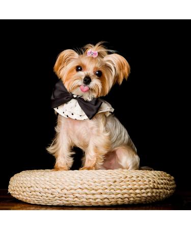 24PCS Small Dogs Hair Bows with Rhinestone - Puppy Grooming Accessories for Female Pets - Buy Online on GoSupps.com