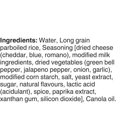 BEN'S ORIGINAL Spicy Style Cheddar & Jalapeno Flavour Long Grain Rice and Side Dish 240g Pouch - Buy Online on GoSupps.com