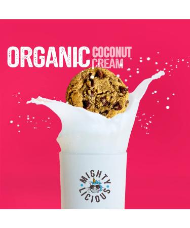 Mightylicious Handcrafted Cookies - Soft & Chewy Gluten-Free, Dairy-Free, Non-GMO, Kosher, Vegan - 7.4 Oz - Buy Online on GoSupps.com