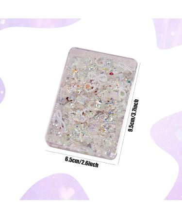 Shop 400 Pcs 3D Nail Art Charms - Heart Bear Butterfly & Bow Designs for DIY Nail Decoration - International Shipping Available - Buy Online on GoSupps.com