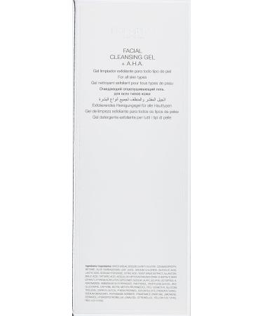 Natura Biss Facial Cleansing Gel with AHA 7 Fl Oz - Gentle Exfoliating Cleanser - Buy Online on GoSupps.com