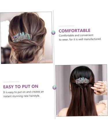 FRCOLOR 1pc Niang Silver 20-tooth Hair Comb Pearl Headpiece Hair Accessory Wedding Hair Comb Hair Decorations for Women Grey Lace Front Wigs Mermaid Clip Tie up Copper Wire Bride The Witch - Buy Online on GoSupps.com