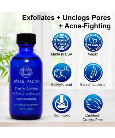 Lotus Moon Tonic Active - Plant-Based Clean Cruelty-Free Skincare | 2.2 fl oz (63 ml) - International Shipping Available - Buy Online on GoSupps.com
