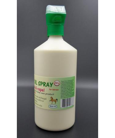 Horseleads Fly & midge Repellent 800ml Neem Oil Spray with Lemon Eucalyptus - Buy Online on GoSupps.com