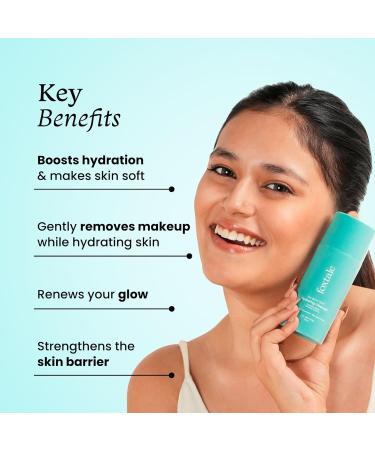 Gentle Hydrating Face Wash with Hyaluronic Acid Vitamin B5 | Deep Pore Cleansing | Dirt Control | Make-up Remover | Cleanser For Men & Women | All Skin Types - Buy Online on GoSupps.com