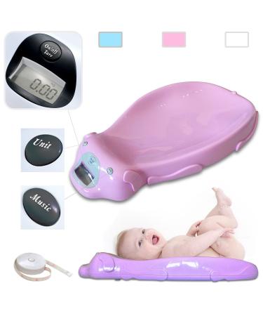 Todeco Baby Scale - Electric Baby Scale 20kg Max Load 65.4x33.2x11.6cm Pink - International Shipping Available - Buy Online on GoSupps.com