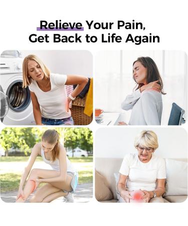 AUVON Max Strength Lidocaine Pain Relief Roll-On with Lavender Essential Oil No Mess Applicator Quick Absorbing to Numb & Soothe Pain Relief for Knees Shoulders 2.5 Oz 2 Packs - Buy Online on GoSupps.com