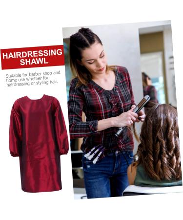 FOYTOKI Barber Shop Overalls Hair Stylist Work Apron Cosmetologist Work Clothes Hairdresser Apron Cosmetologist Work Apron Hair Stylist Work Clothes Hairdresser Work Clothes Salon Apron - Buy Online on GoSupps.com