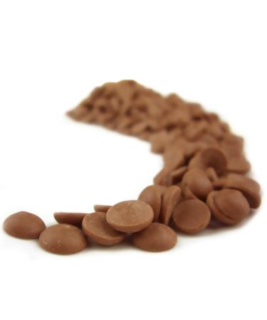 Callebaut Callets - Whole Milk Chocolate Coating for Pralines Desserts & Cakes | 1 kg Pack - International Shipping Available - Buy Online on GoSupps.com
