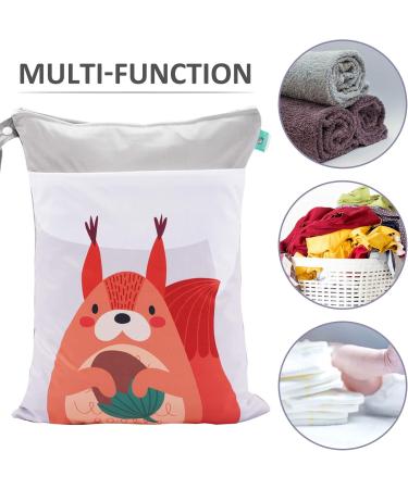 Seaur Waterproof Diaper Bag & Wet Bag - Ideal for Daycare Beach Pool & Fitness - 30x40cm Durable & Stylish - Buy Online on GoSupps.com