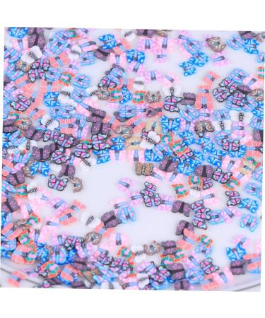 Mipcase Nail Art Decoration 1000pcs Polymer Clay Nail Art Materials Nail Protector Nail Art Tools Manicure Tool Nail Art Decor Nail Beauty Accessories Patch Filler Fruit Slices Assorted - Buy Online on GoSupps.com