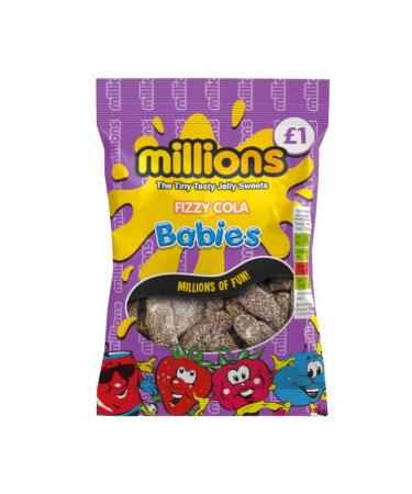 Millions Fizzy Cola Babies (12 x 120g)