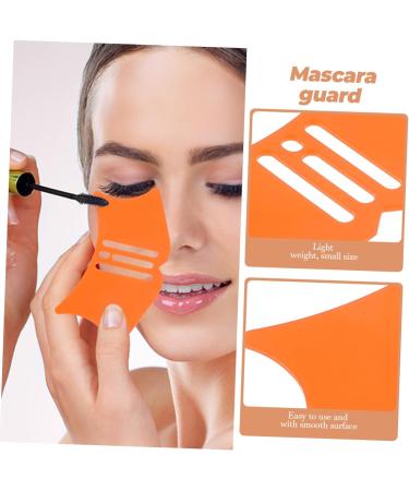 Housoutil Mascara Make Up Orange Blindfold Girls Guard Auxiliary Portable Makeup Tools Stencils Template Teen 10.3x3.8cm Orange - Buy Online on GoSupps.com