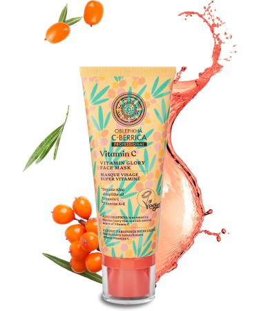 Natura Siberica Oblepikha Masque Visage clat Vitamin Redonne nergie et luminosit la peau 100 ml Masque visage Vitamin Glory - Buy Online on GoSupps.com