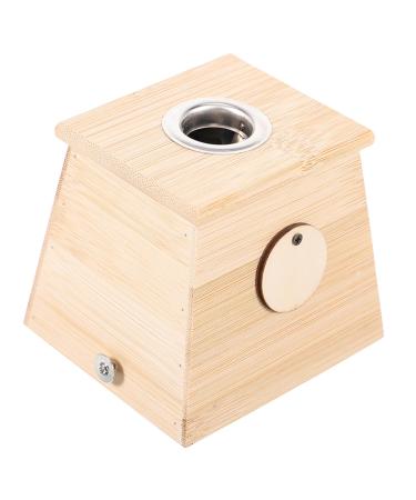 FRCOLOR box Moxibusion-Box MoxibustionBox Portable Moxibustion Box Mini-Raibpfans with lid wood tools Moxibusion tool Wood Moxibusion tool Massage Storage box Moxa