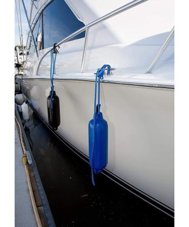 Danik Hook Marine Fender Hanger - High Strength Composite Anchor Clip - Easy to Use - Holds 500 lbs - Black - Buy Online on GoSupps.com
