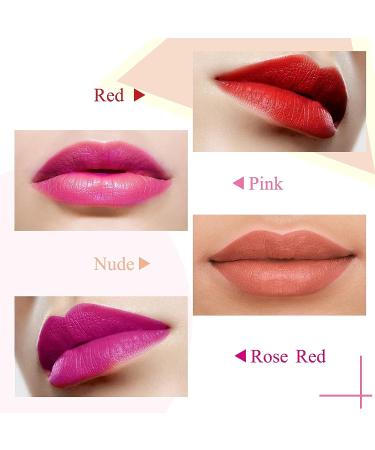 MOMEI Tattoo Lipstick Cotton Swab 20pcs - Long Lasting Waterproof Lip Stain Tint (Nude) - Buy Online on GoSupps.com