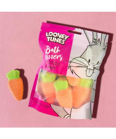MAD Beauty Looney Tunes Bugs Bunny Carrot Bath Fizzers - Pampering Bath Bomb - Buy Online on GoSupps.com