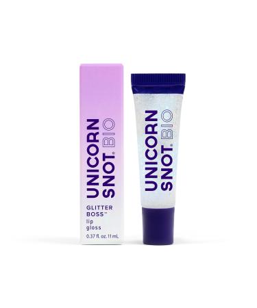 UNICORN SNOT Holographic Glitter Lip Gloss - Cosmetic Grade - Sparkle your Lips for Festivals  Rave Makeup  Fairy Face Paint - Vegan & Cruelty Free 0.37fl oz (Cosmos/Opalescent Purple) Cosmos 0.37 Fl Oz - Buy Online on GoSupps.com