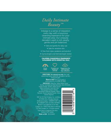 Summer's Eve Spa Daily Intimate Wash - Calming Chamomile pH-Balanced Feminine Cleanser 12 Fl Oz (Pack of 2) | Luxurious International Shipping - Buy Online on GoSupps.com