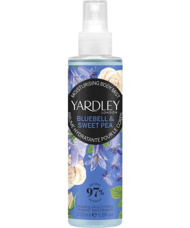 Yardley of London Bluebell & Sweetpea Fragrance Mist 200ml