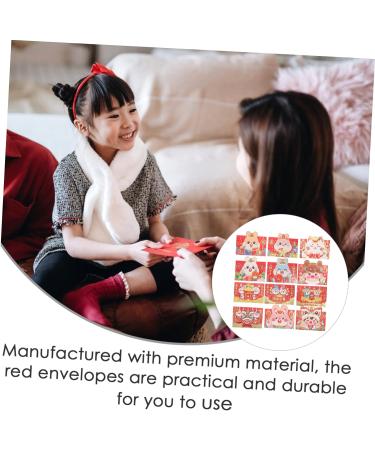 ABOOFAN 96 pcs New Year Purse Chinese Style Red Envelope New Year Items red envelopes for Kids Festive red envelopes Personality New Year red envelopes Chinese New Year red envelopes - Buy Online on GoSupps.com