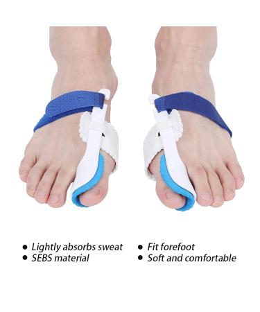 Bunion Splint Set - Hallux Valgus Corrector & Toe Separator for Foot Care | 6pcs Bunion Protector Cushions for Orthopedic Pain Relief - Buy Online on GoSupps.com