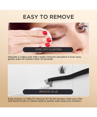LASHVIEW Super Strong Hold Cluster Lash Glue | 72 Hours Long Lasting & Waterproof | Fast Drying & Non-Irritating - Buy Online on GoSupps.com