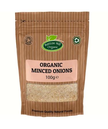 Organic Minced Granules Onions 100g by Hatton Hill Organic