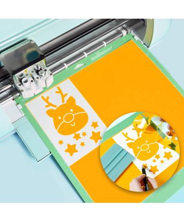 TECKWRAP Permanent Adhesive Vinyl Sheets 12x12 - 40 Pack Assorted Colors | Craft Cutters - Glossy Finish - Buy Online on GoSupps.com